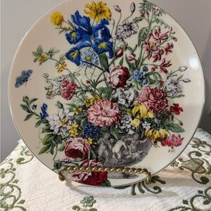 Andrea By Sadek Floral Dinner Plate - Multicolor - Winterthur